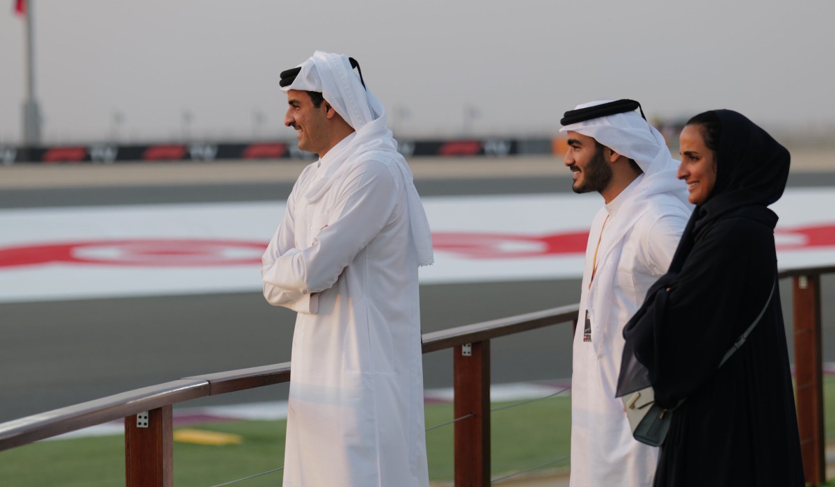 The Amir H H Sheikh Tamim bin Hamad Al Thani